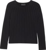 Nili Lotan Alise Rib Cashmere Sweater