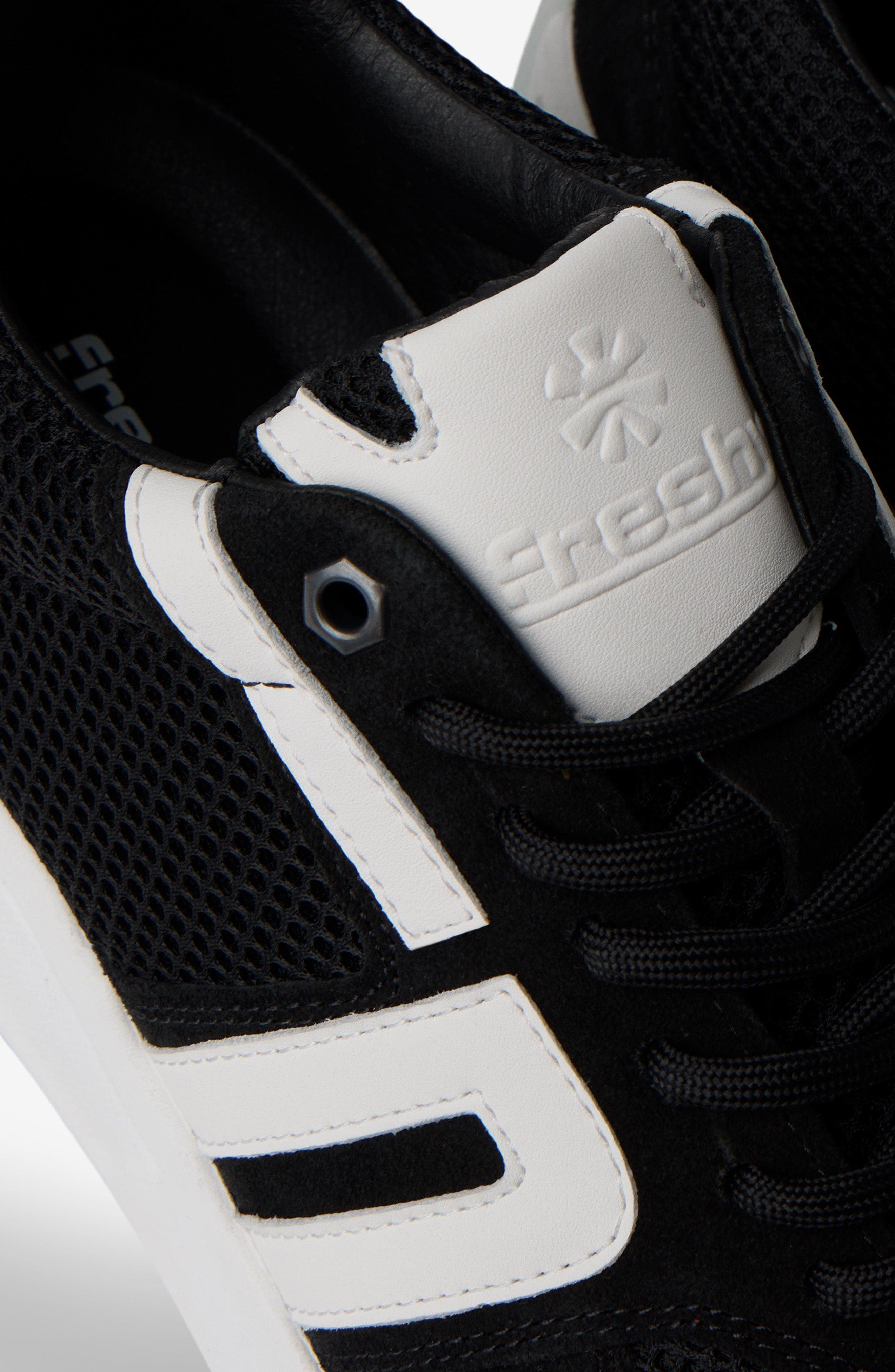 Freshy Brites+ Signature Series Sneaker, Alternate, color, Black/White