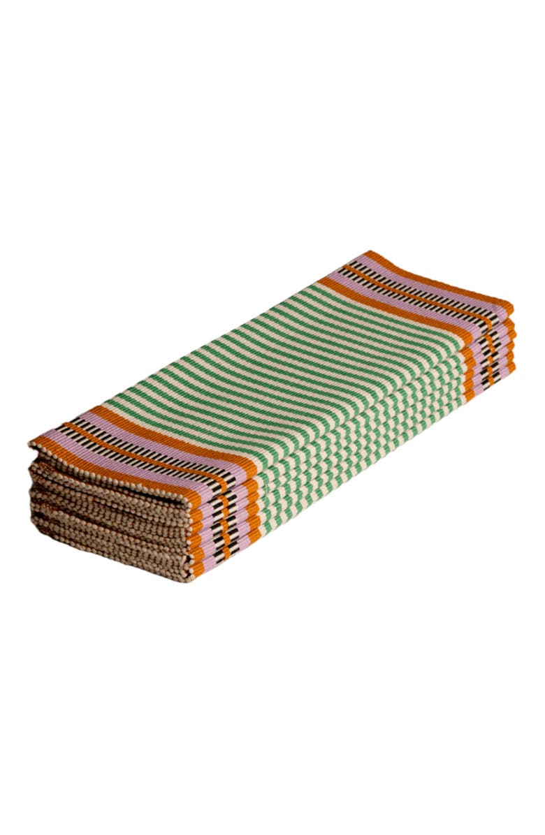 Siafu Home Maua Handwoven Placemats - Set of 4, Alternate, color, Green