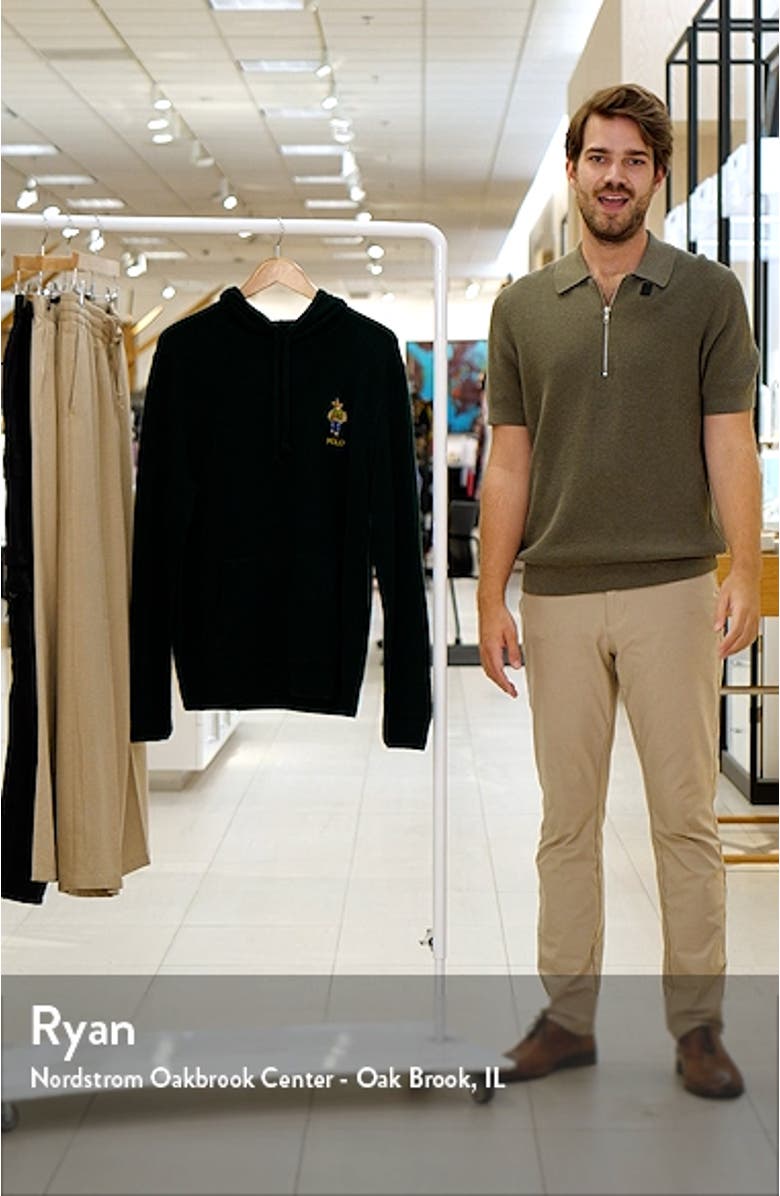 Polo Bear Merino Wool Hoodie Sweater, sales video thumbnail