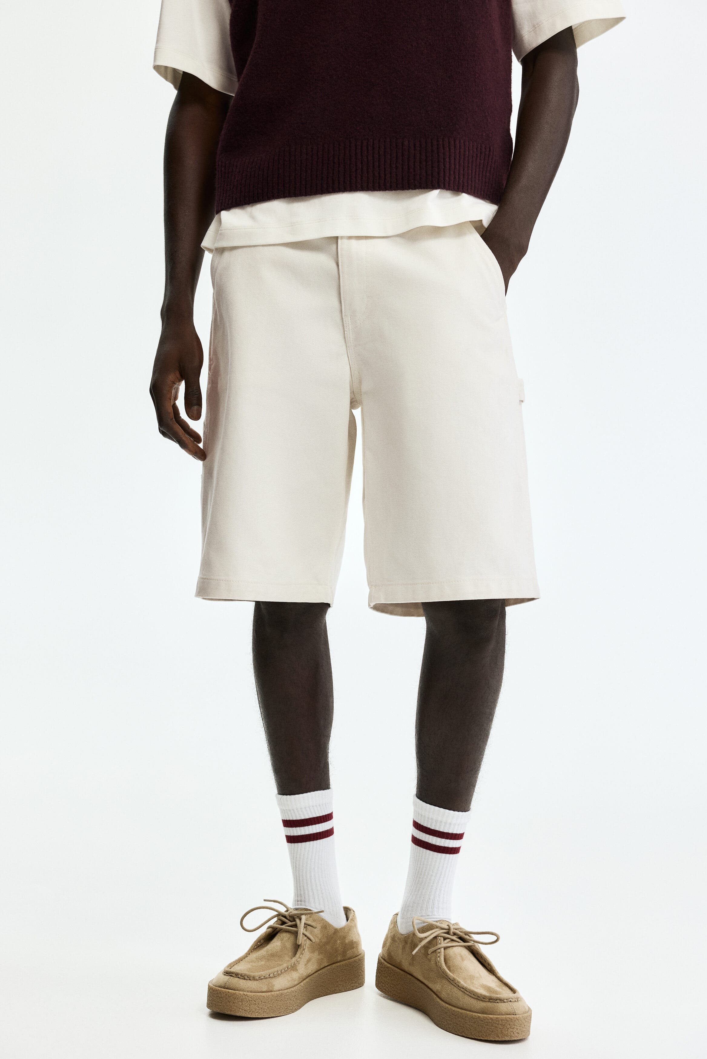 Relaxed-fit carpenter shorts - image 2