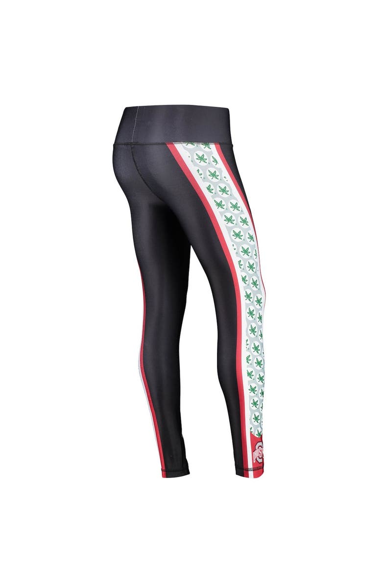 CONCEPTS SPORT Women's Concepts Sport Black Ohio State Buckeyes Dormer Knit Leggings, Alternate, color, 
