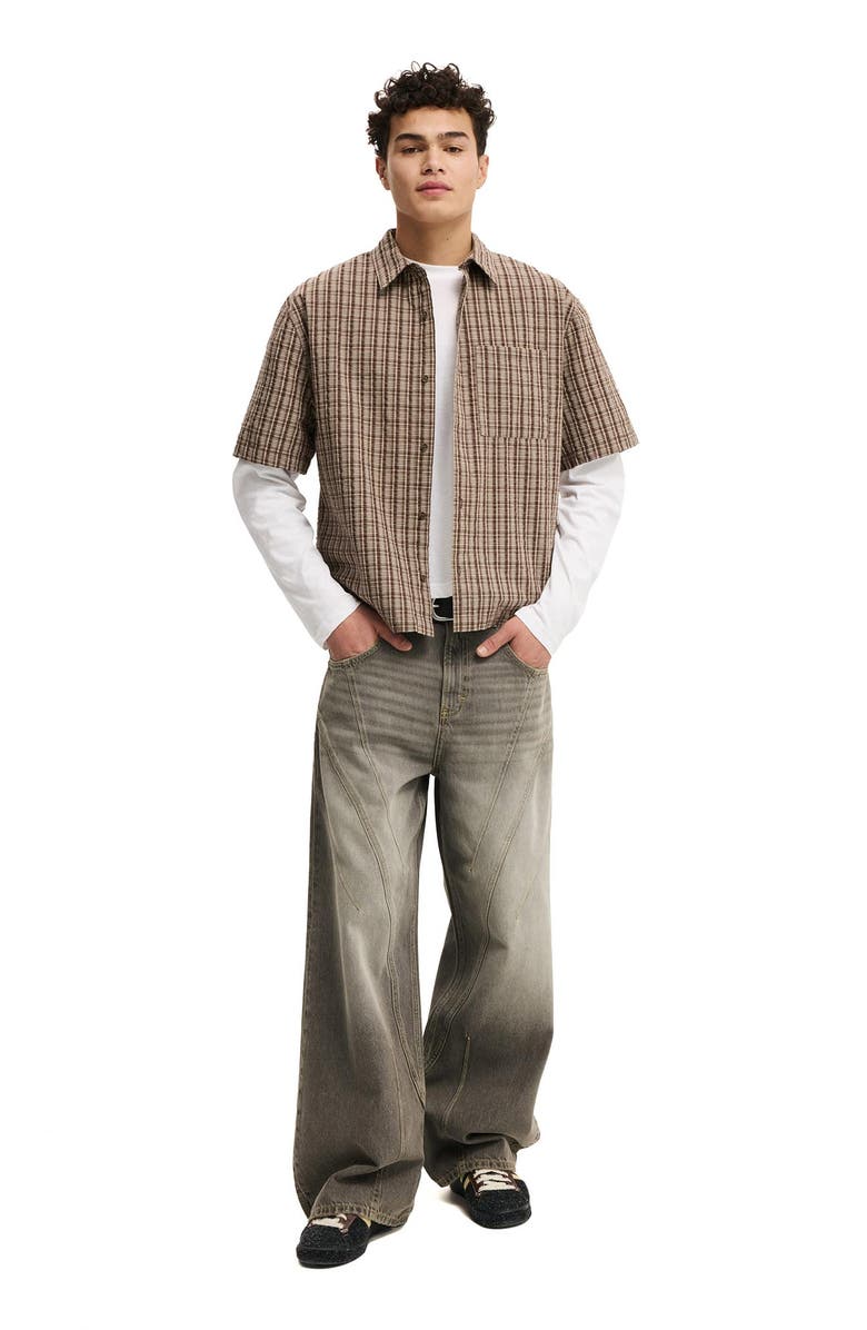 Cotton On Men's Darcy Short Sleeve Shirt, Main, color, 