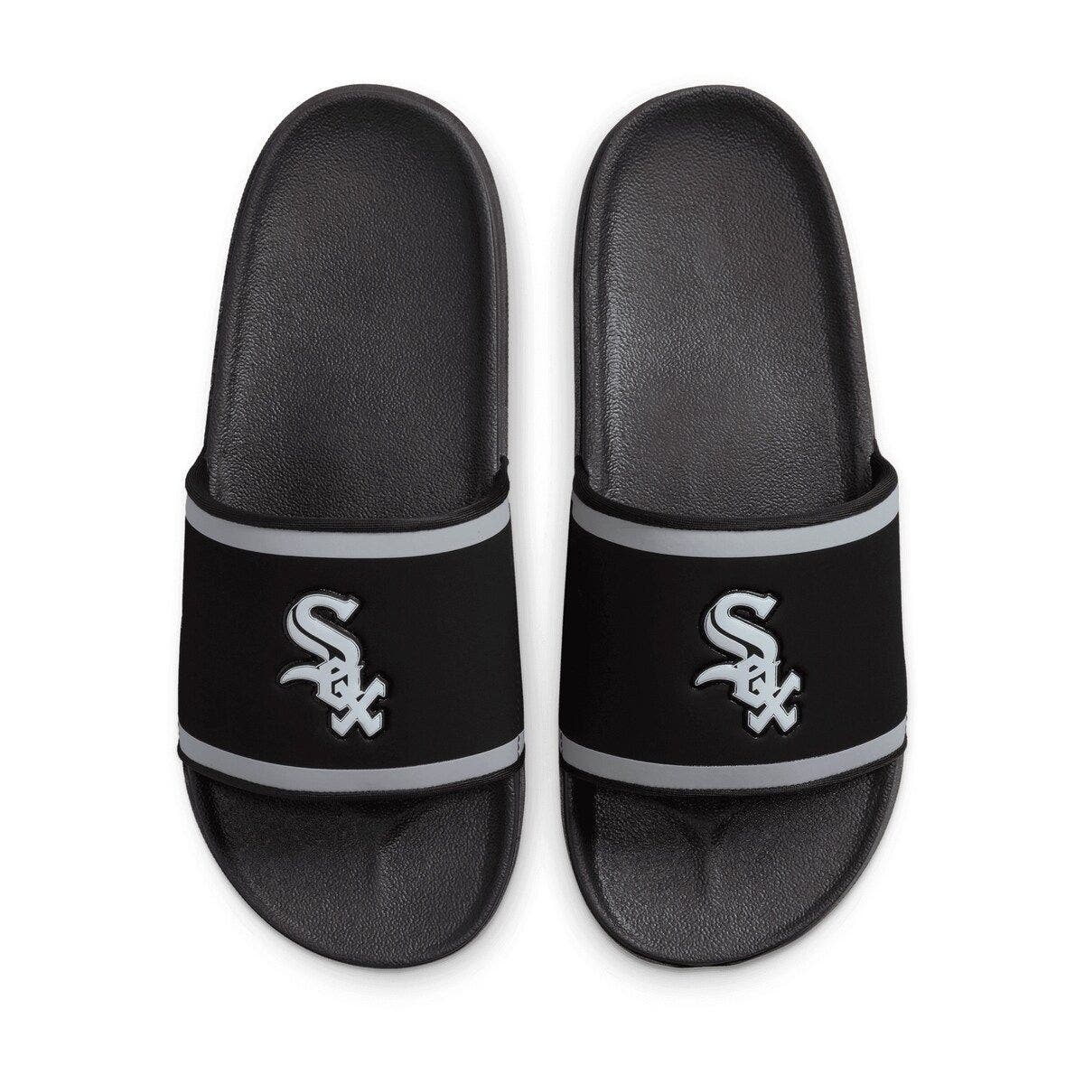 Nike Chicago White Sox Off-Court Wordmark Slide Sandals, Main, color, 