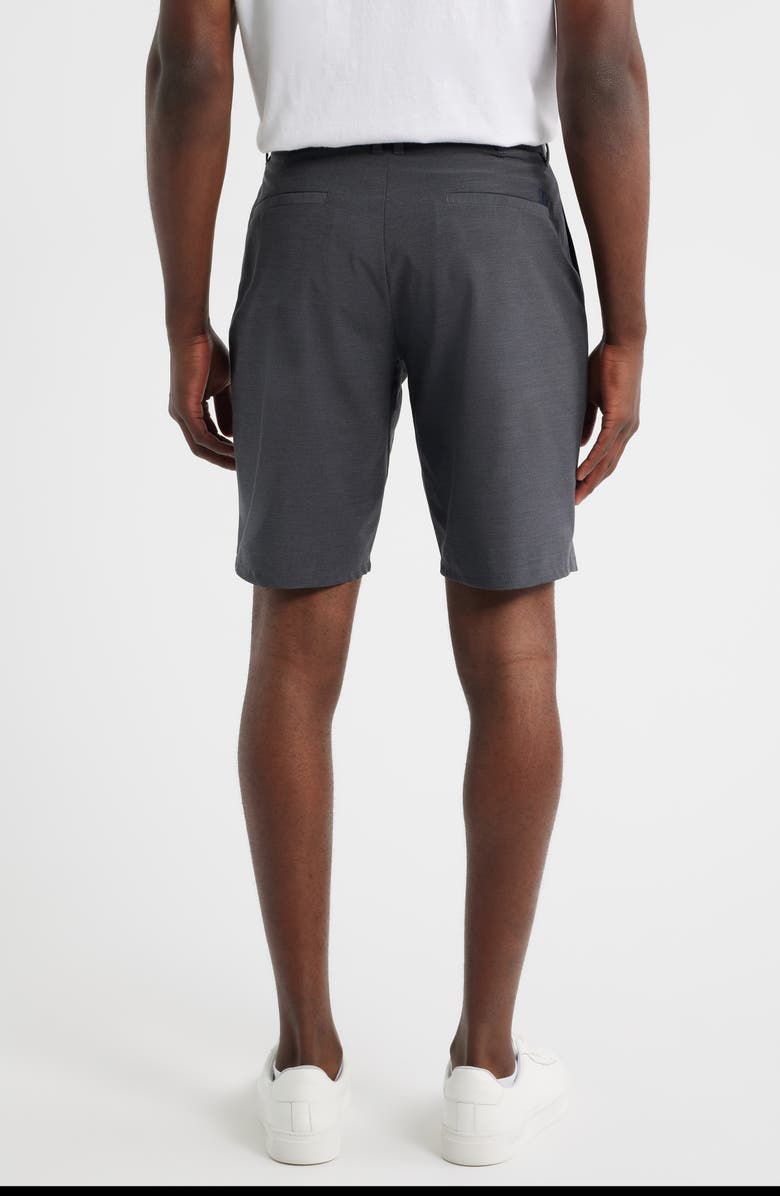 johnnie-O Mulligan Performance Chino Shorts, Alternate, color, Black