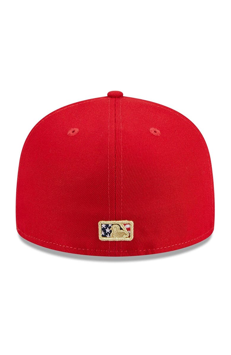 New Era Men's New Era Red Pittsburgh Pirates 2023 Fourth of July 59FIFTY Fitted Hat, Alternate, color, Red