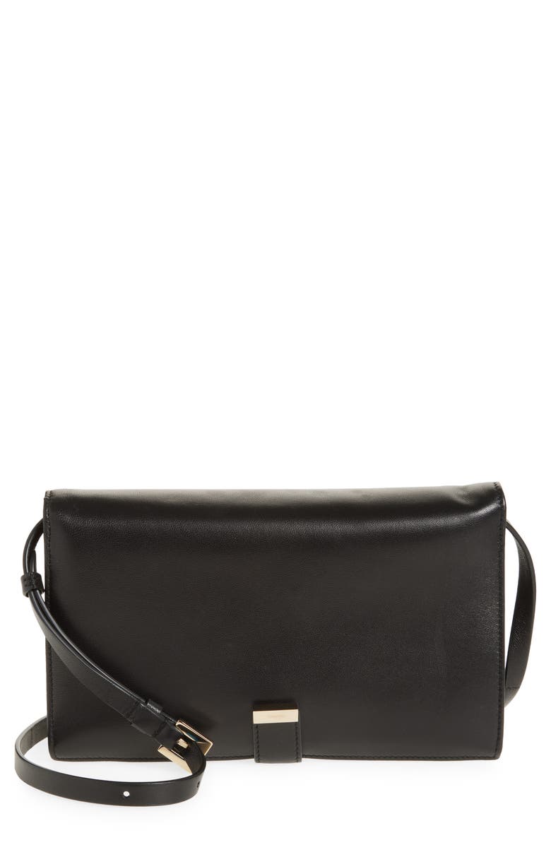 TOM FORD Foldover Organizer on a Strap, Main, color, 1N001 Black