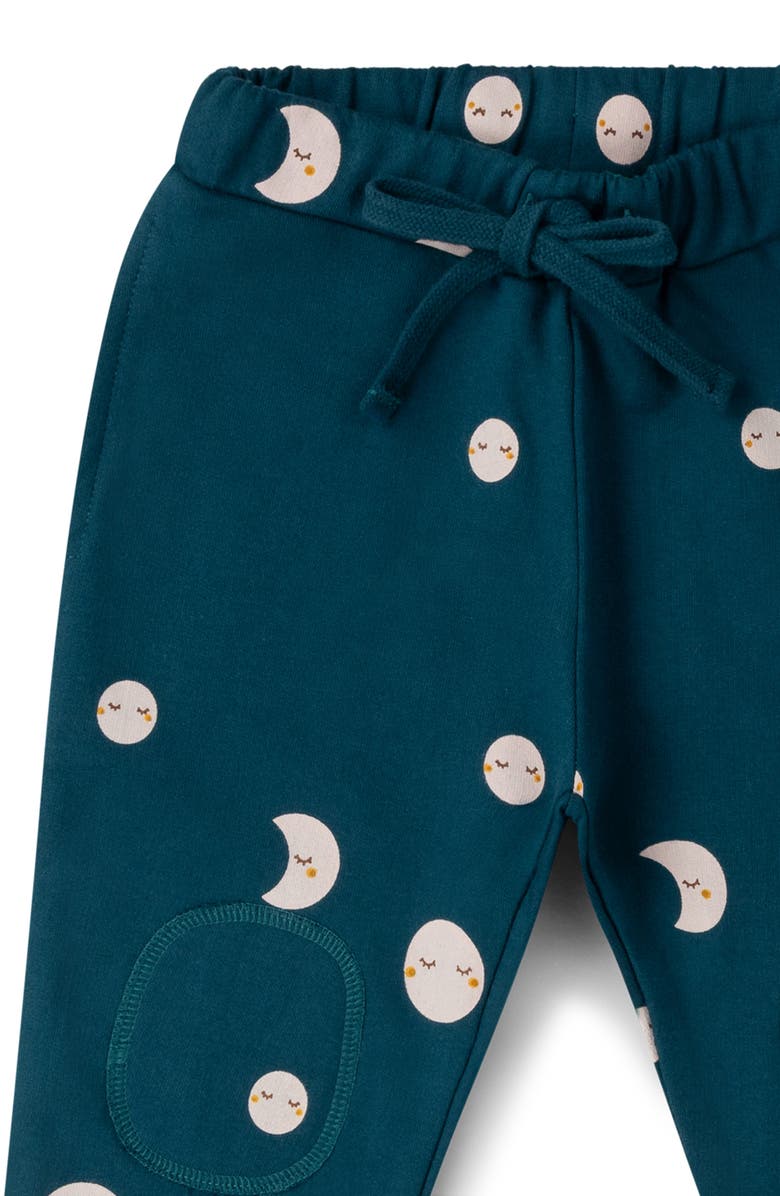 Little Green Radicals Kids' Cozy Organic Cotton Joggers, Alternate, color, Blue