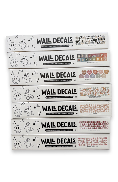 Peel and Stick Fabric Wall Stickers