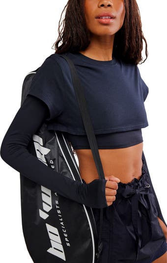 Double Double Layer Crop Top