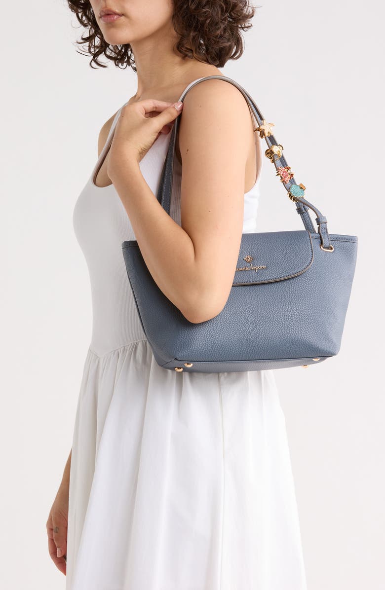 Nanette Lepore Annais Shoulder Bag, Alternate, color, Denim