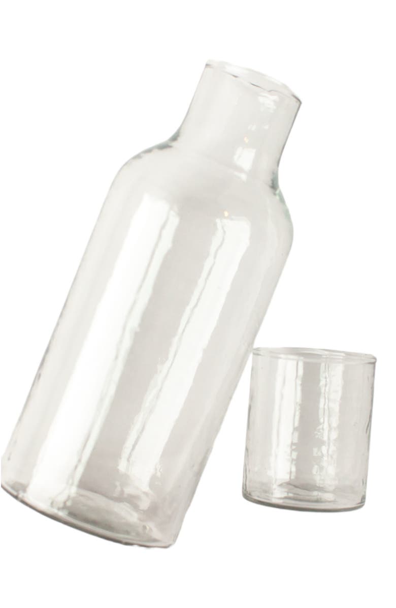 Creative Women Carafe Set, Main, color, Clear
