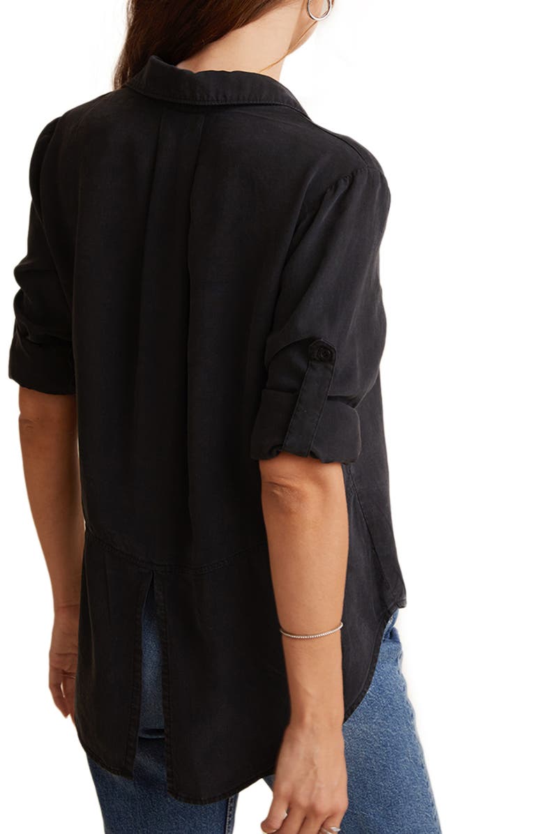 Bella Dahl Split Back Button-Up Shirt, Alternate, color, 