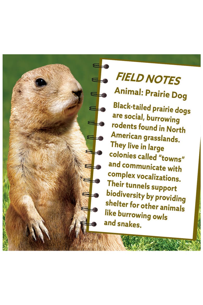 Prairie Dog 100 Piece Shaped Puzzle, Alternate, color, Multicolor