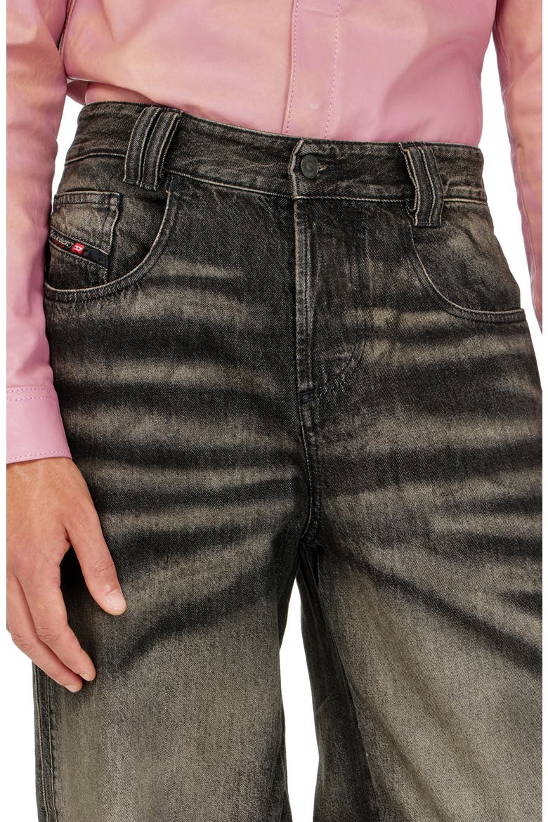 1982 D-Hakou Relaxed High Waist Jeans, Alternate, color, BLACK/DENI