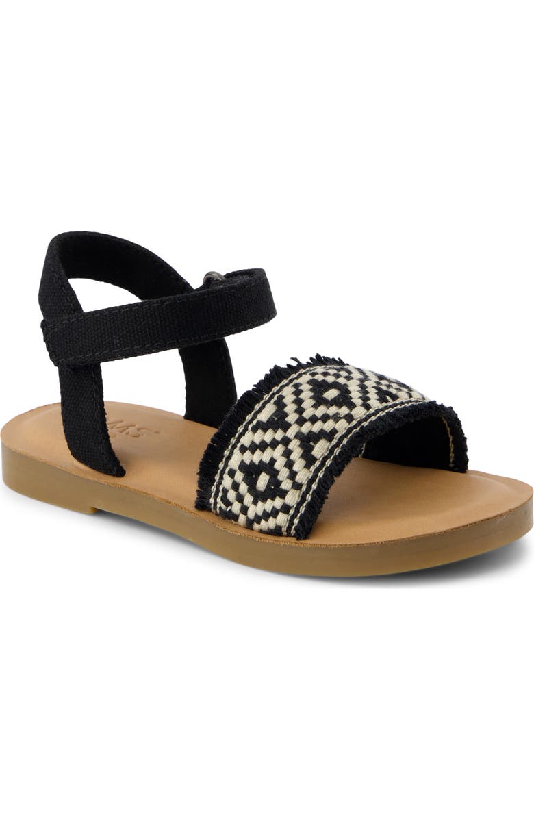 TOMS Remi Sandal, Main, color, Black