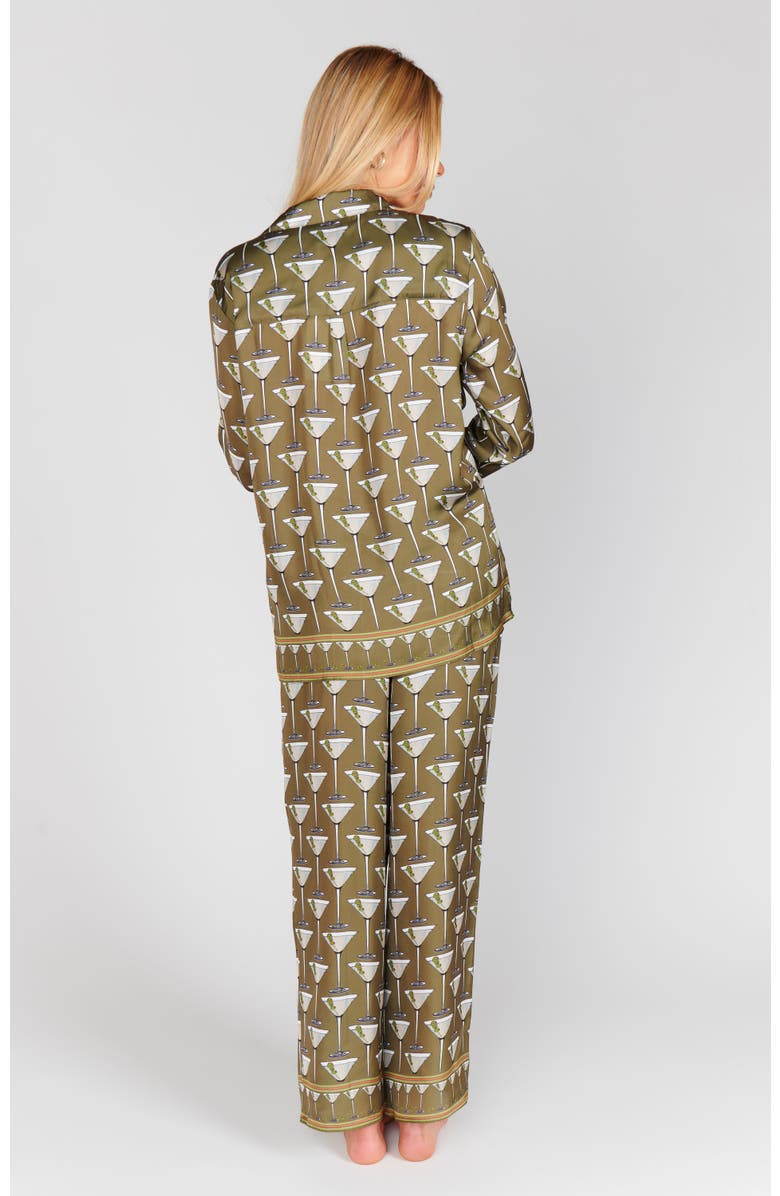 Show Me Your Mumu Overslept PJ Set, Alternate, color, Extra Dirty Martini Silky