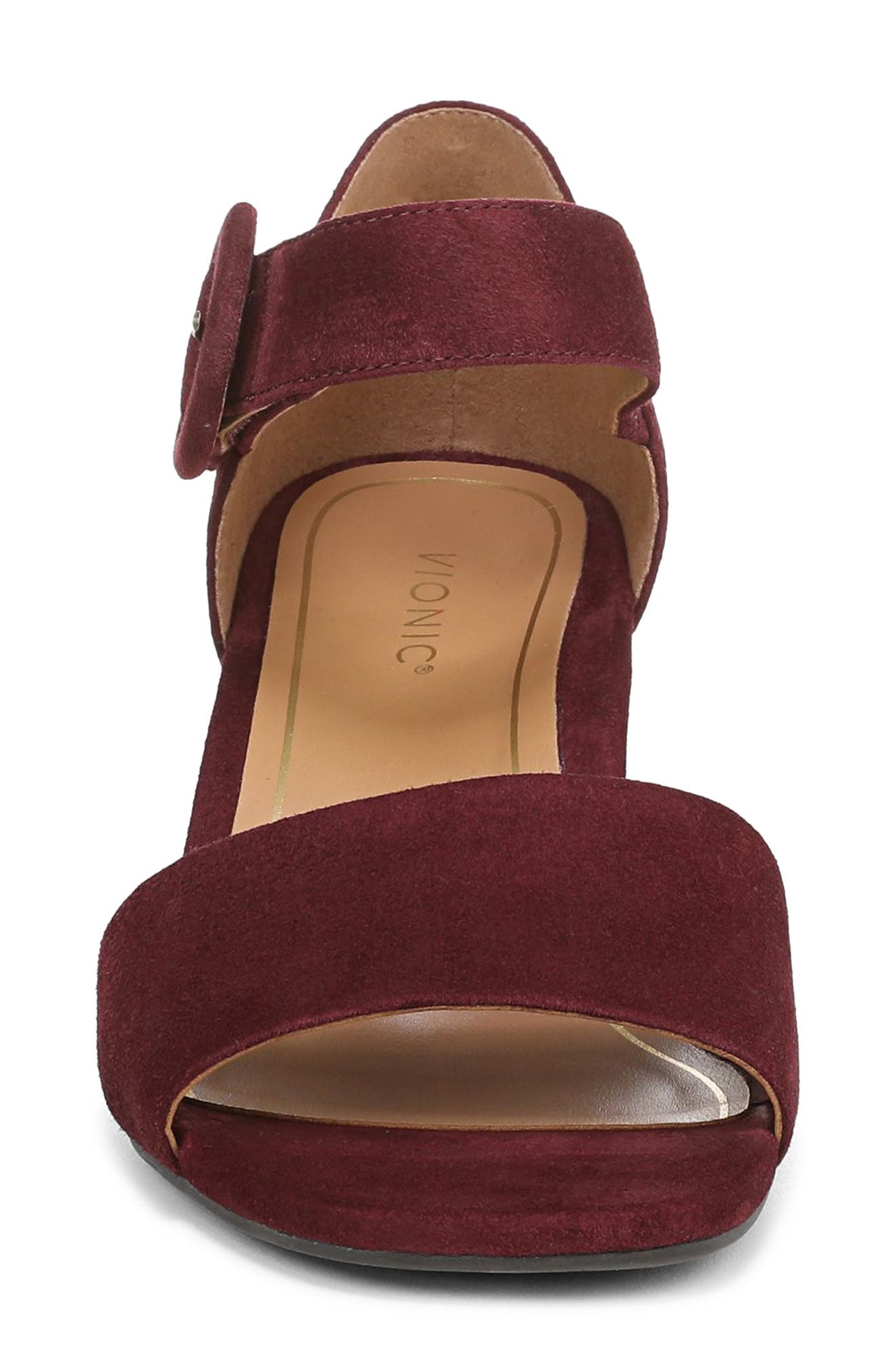 Chardonnay Block Heel Sandal, Alternate, color, CHERRY JUBILEE
