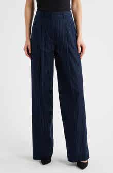 Theory Pleated Wide Leg Pants