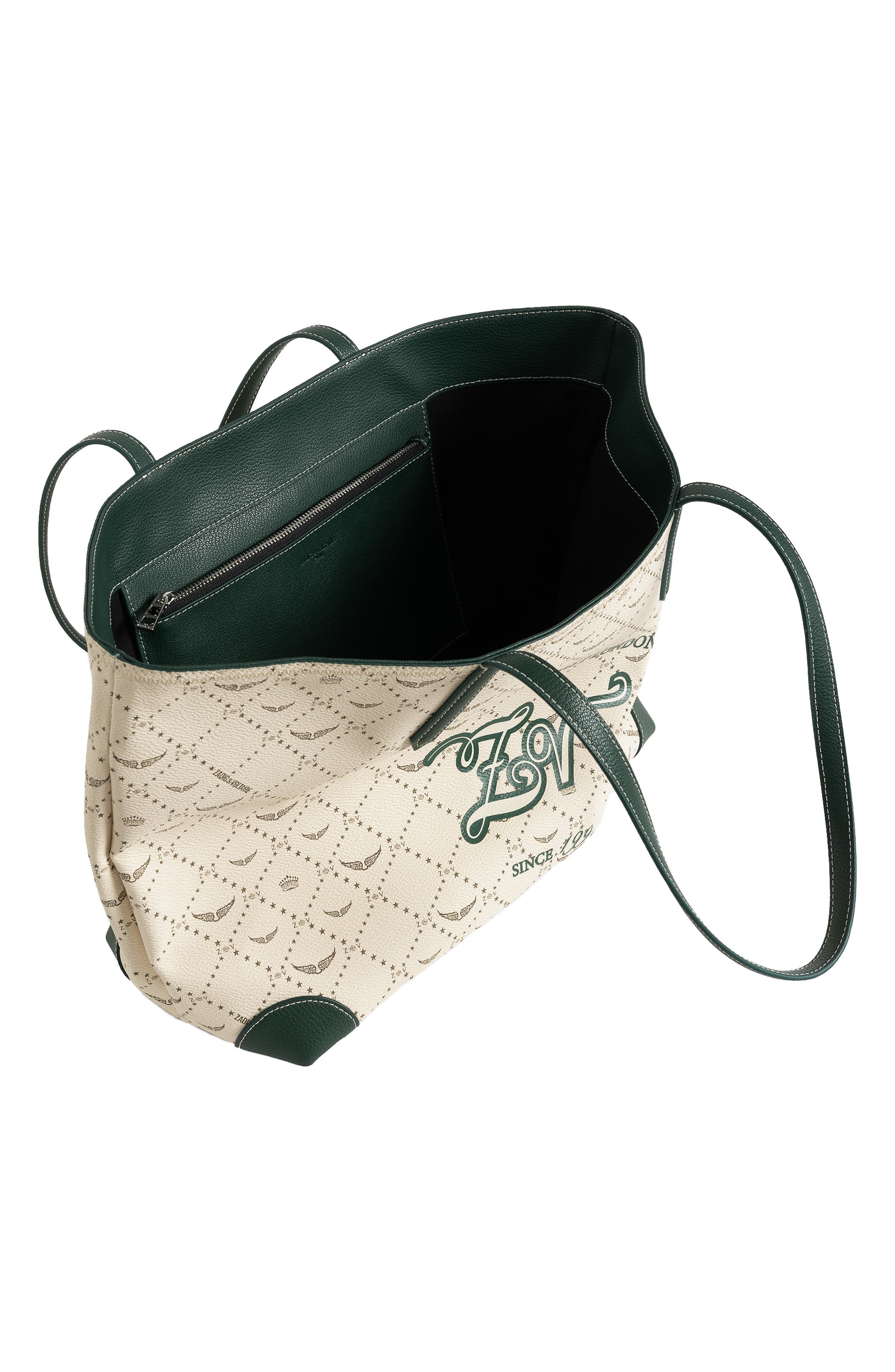 Z Shopper Monogram Tennis Tote, Alternate, color, FLASH