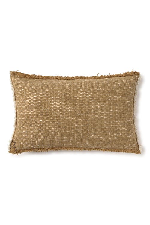 Lorena Canals Handloom Rectangular Cushion In Brown