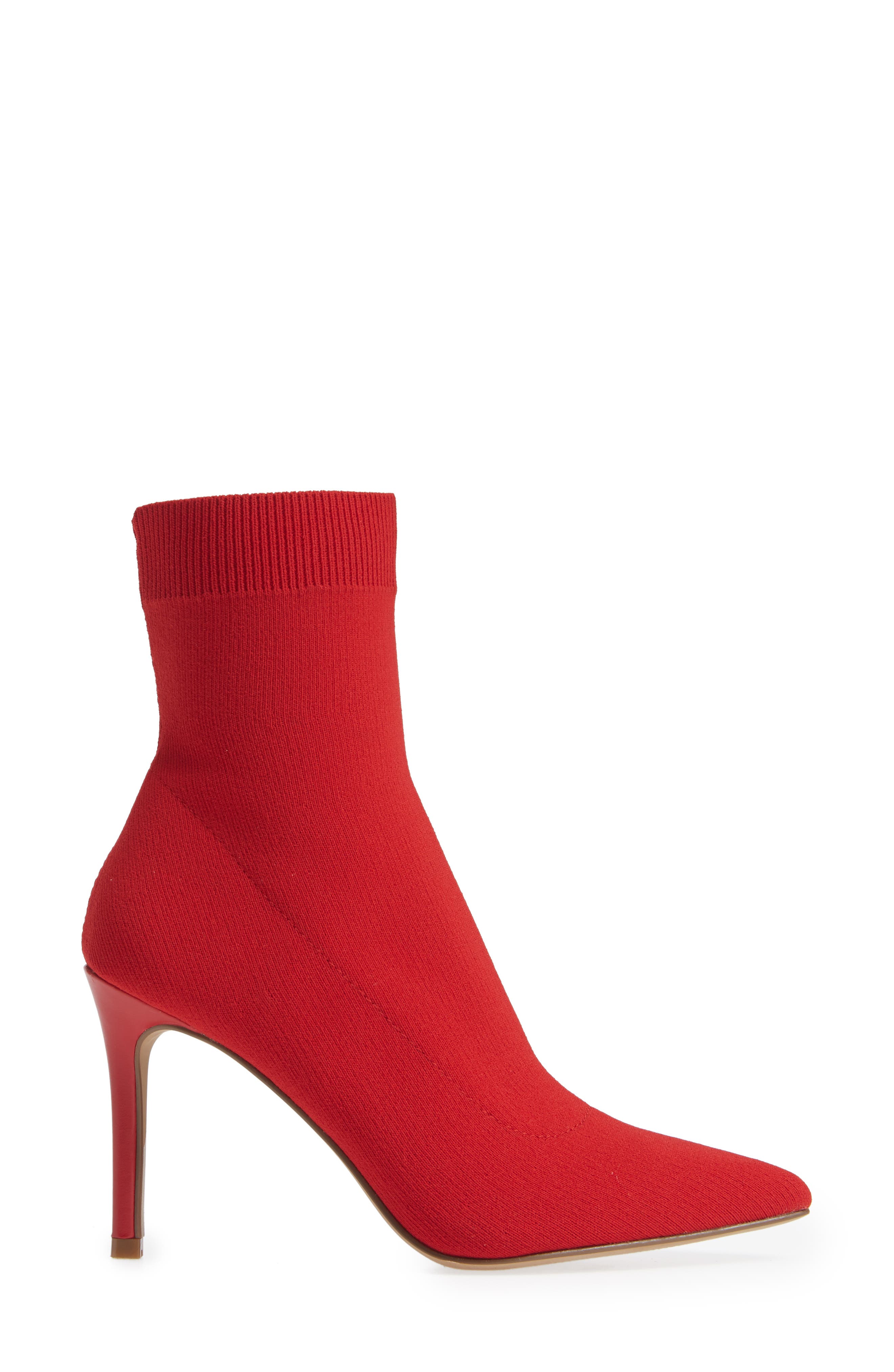 Claire Bootie, Alternate, color, RED