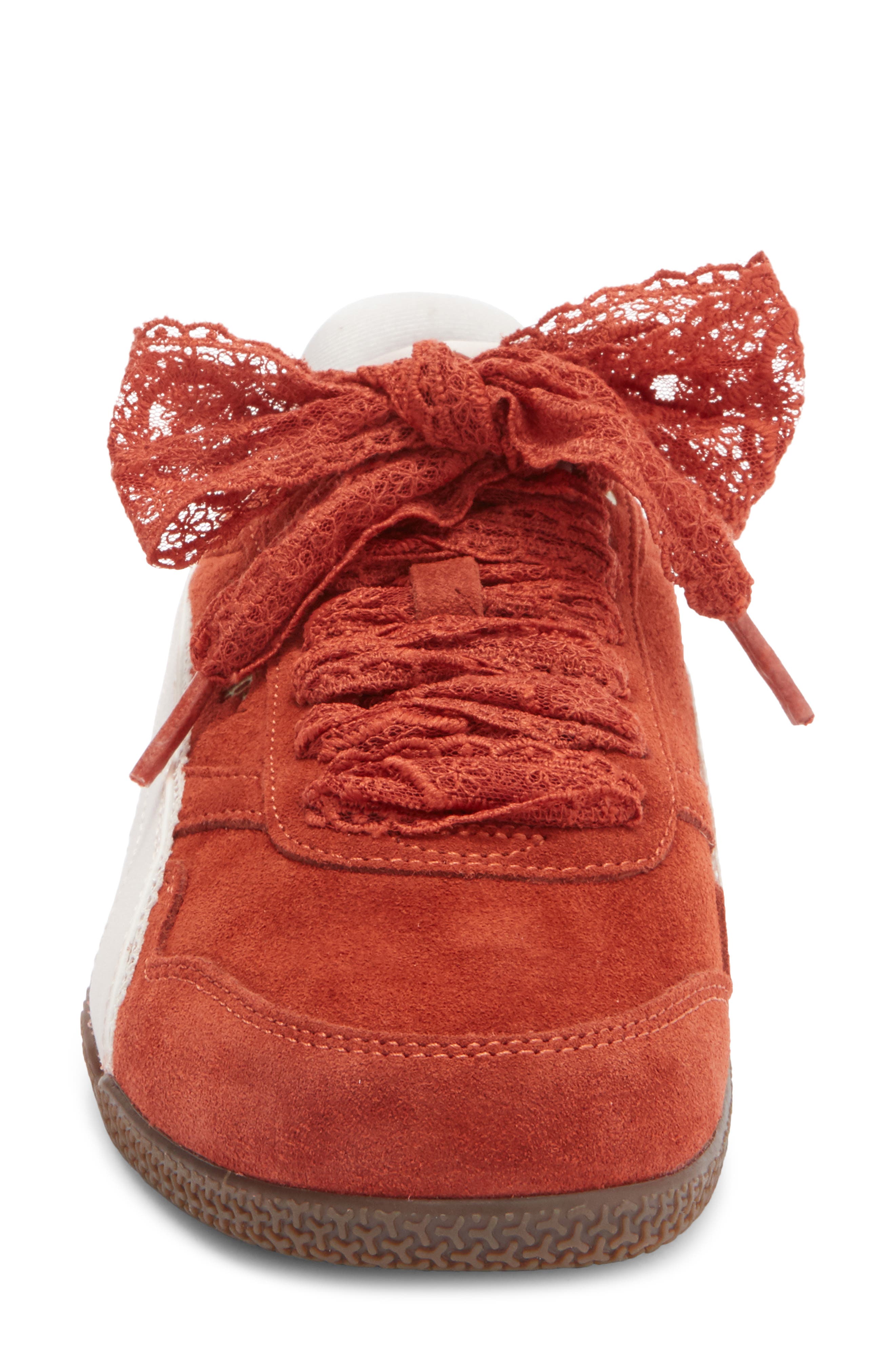 PUMA Bella Donna Romantic Sneaker, Alternate, color, Bordeaux Red/ Jasmine / Gold