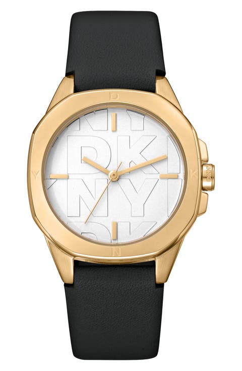 316L Leather Strap Watch