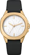 GEVRIL 316L Leather Strap Watch