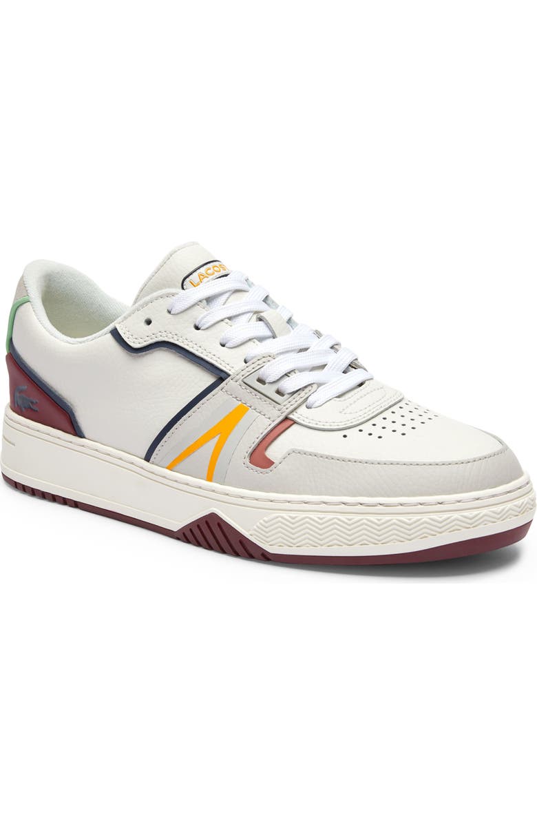 Lacoste L001 Leather Sneaker, Main, color,