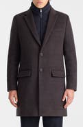 Mackage Skai Wool Blend Coat with Removable Down Bib