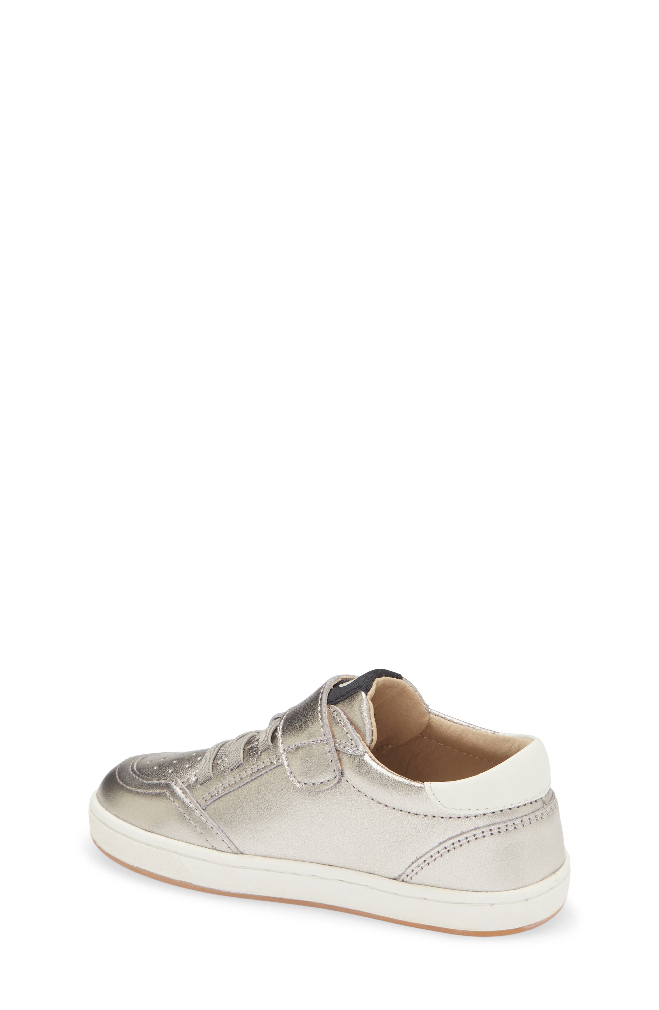 Kids' Platinum Runner Sneaker, Alternate, color, MILLET GOLD / WHITE