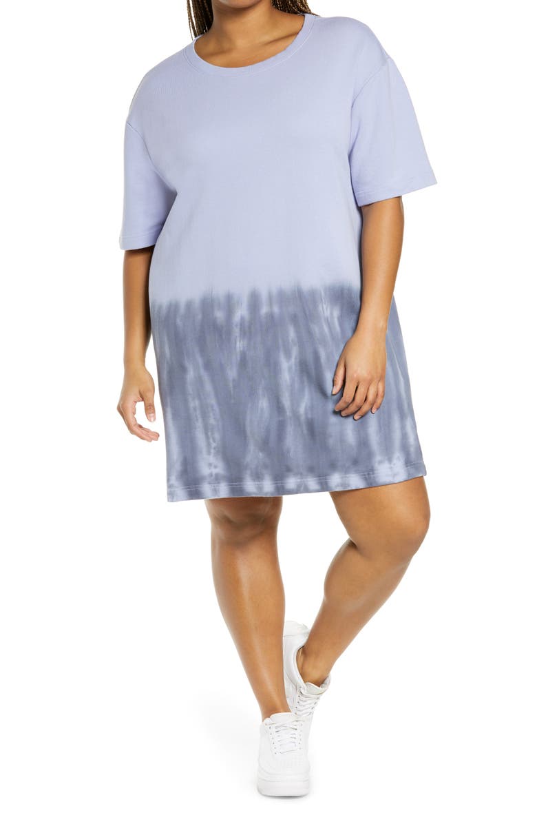 Zella Tie Dye T-Shirt Dress, Main, color,