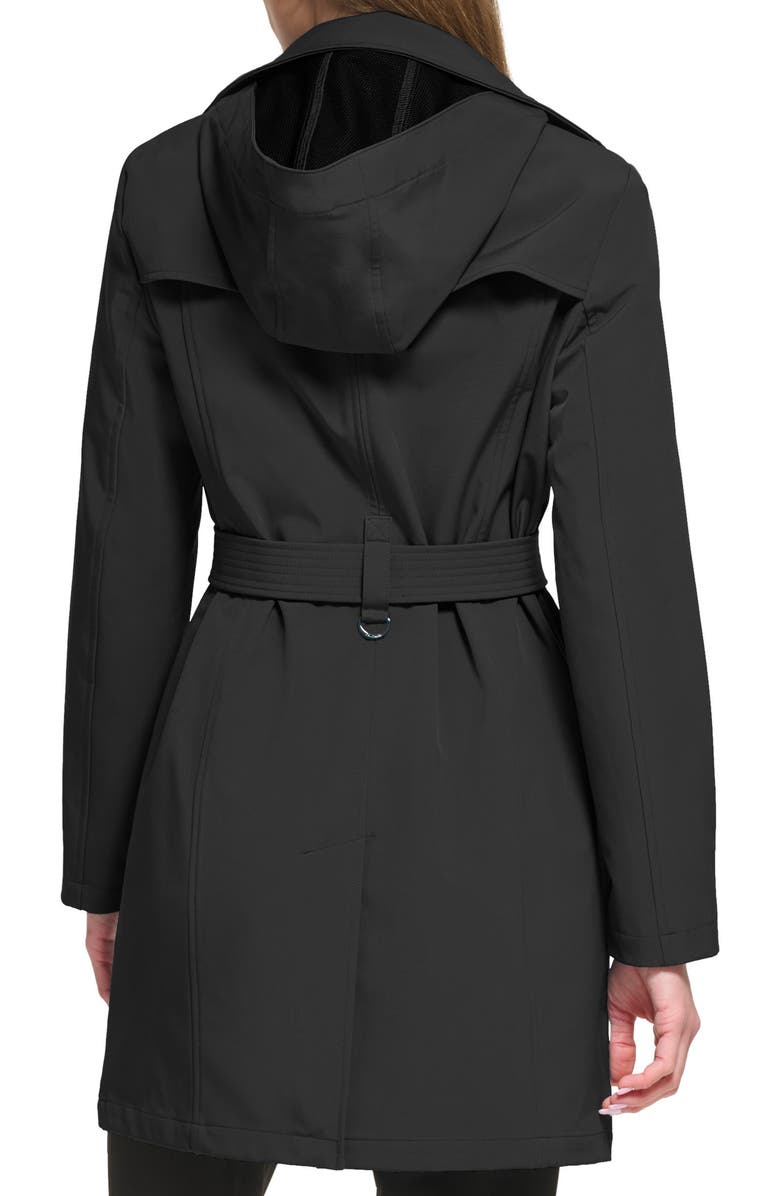 Calvin Klein Soft Shell Trench Coat, Alternate, color, 
