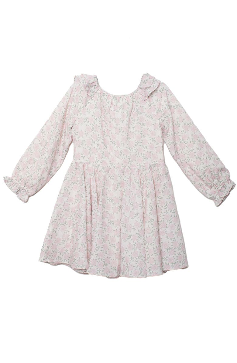 Isobella & Chloe Dewy Rose Dress, Alternate, color, Pink