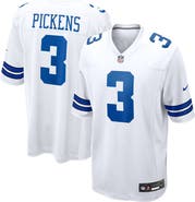 Nike Men's Nike George Pickens White Dallas Cowboys Game Jersey