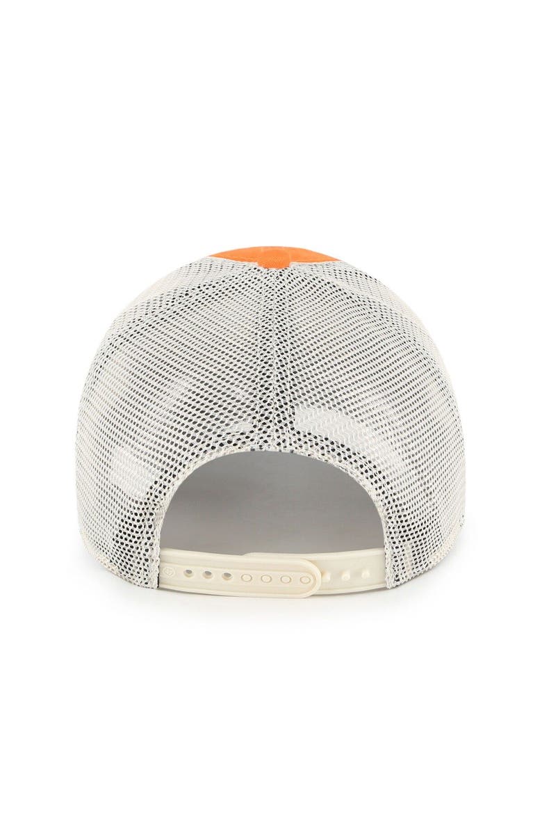 '47 Men's '47 Orange/White Clemson Tigers Interlude MVP Trucker Snapback Hat, Alternate, color, 