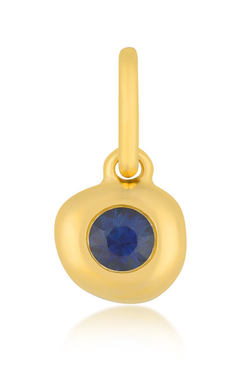 EF Collection Single Pillow Charm, Main, color, 14K Yellow Gold