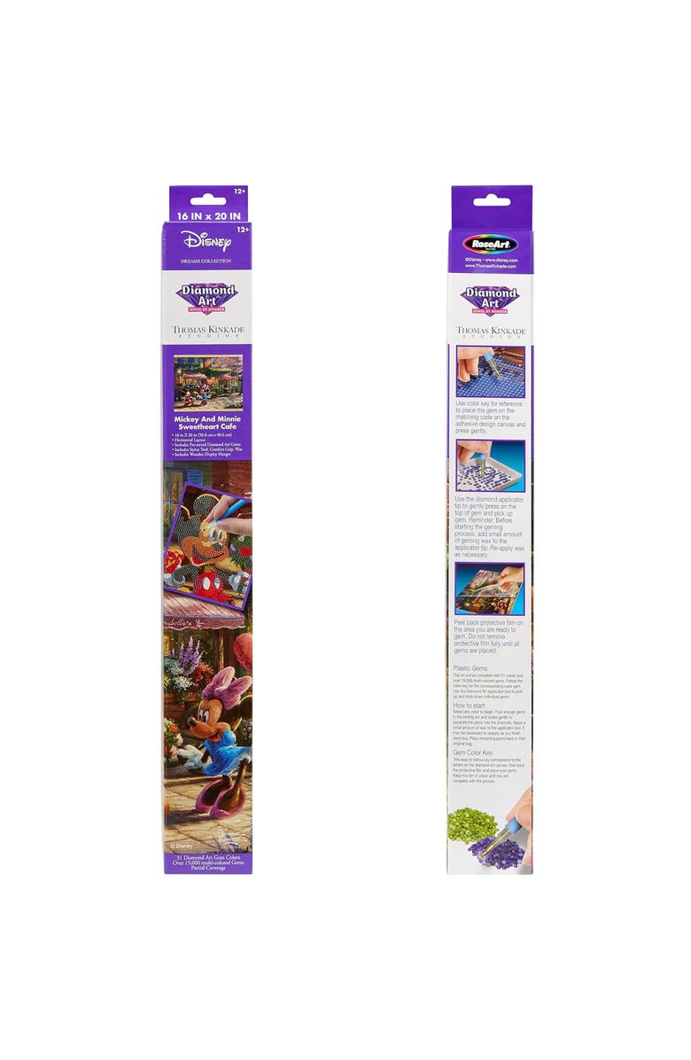 RoseArt Disney Dreams Diamond Art Jewel By Number, Alternate, color, Multicolored