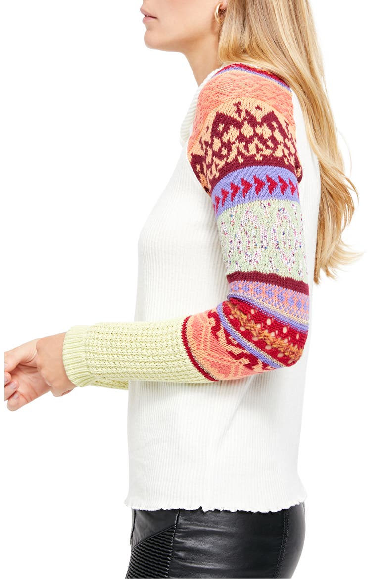 Prism Sweater, Alternate, color, IVORY