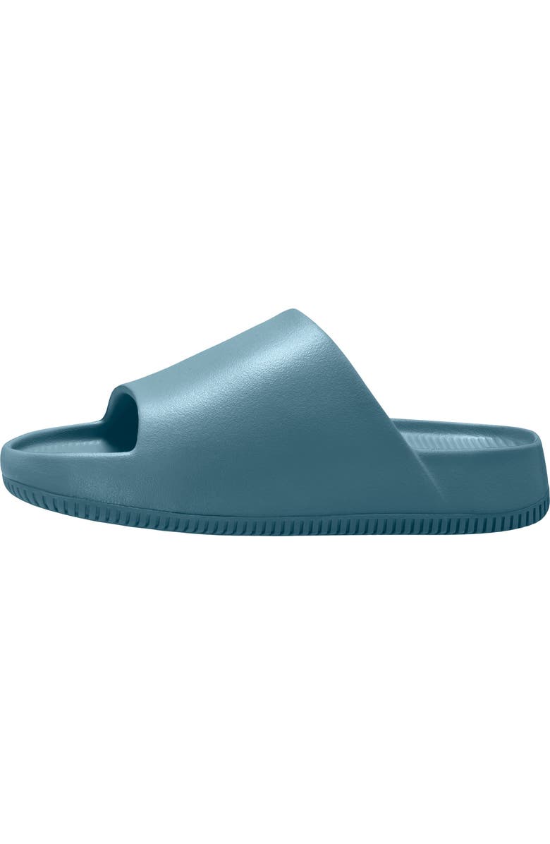 Nike Calm Slide Sandal, Alternate, color, Smokey Blue/ Smokey Blue