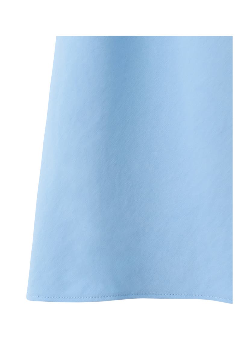 Draped Halter Top, Alternate, color, SKY BLUE