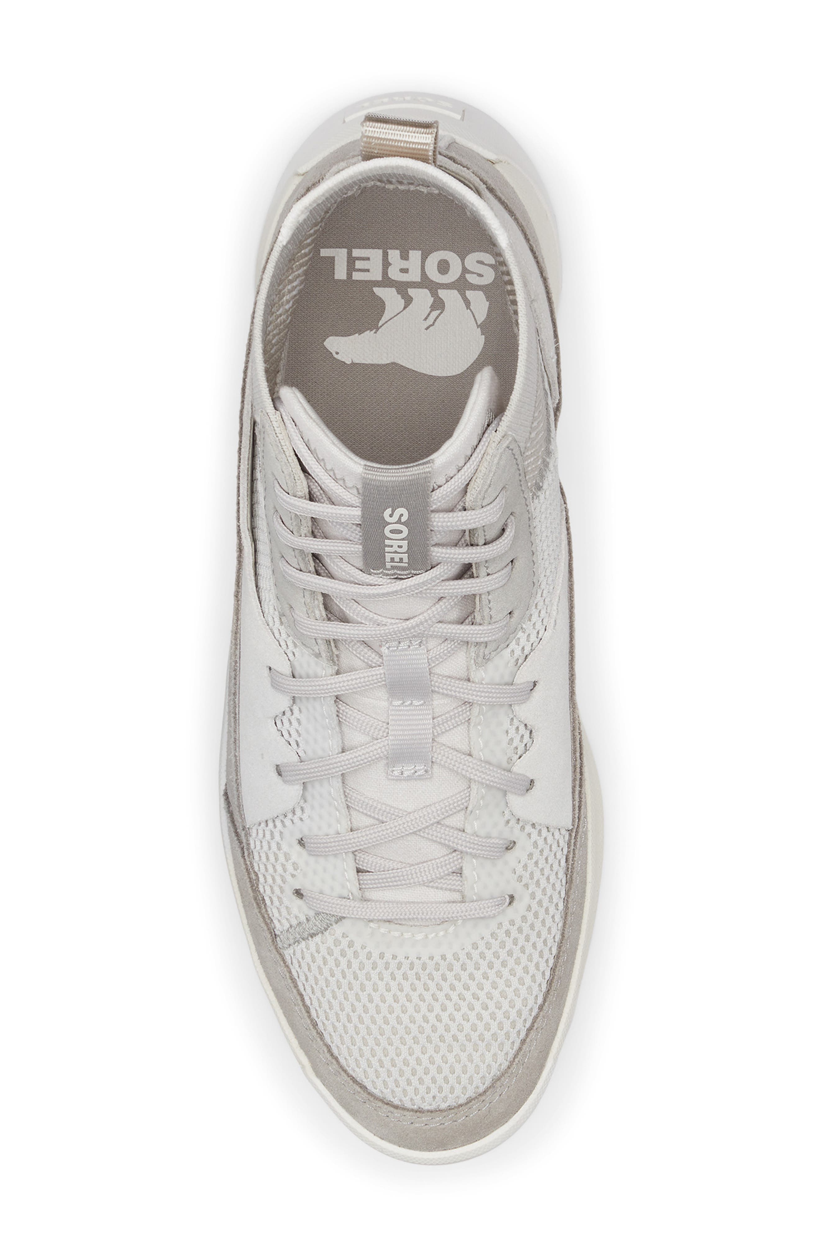 SOREL ONA<sup>™</sup> 503 Mid Platform Sneaker, Alternate, color, Moonstone/ Dove