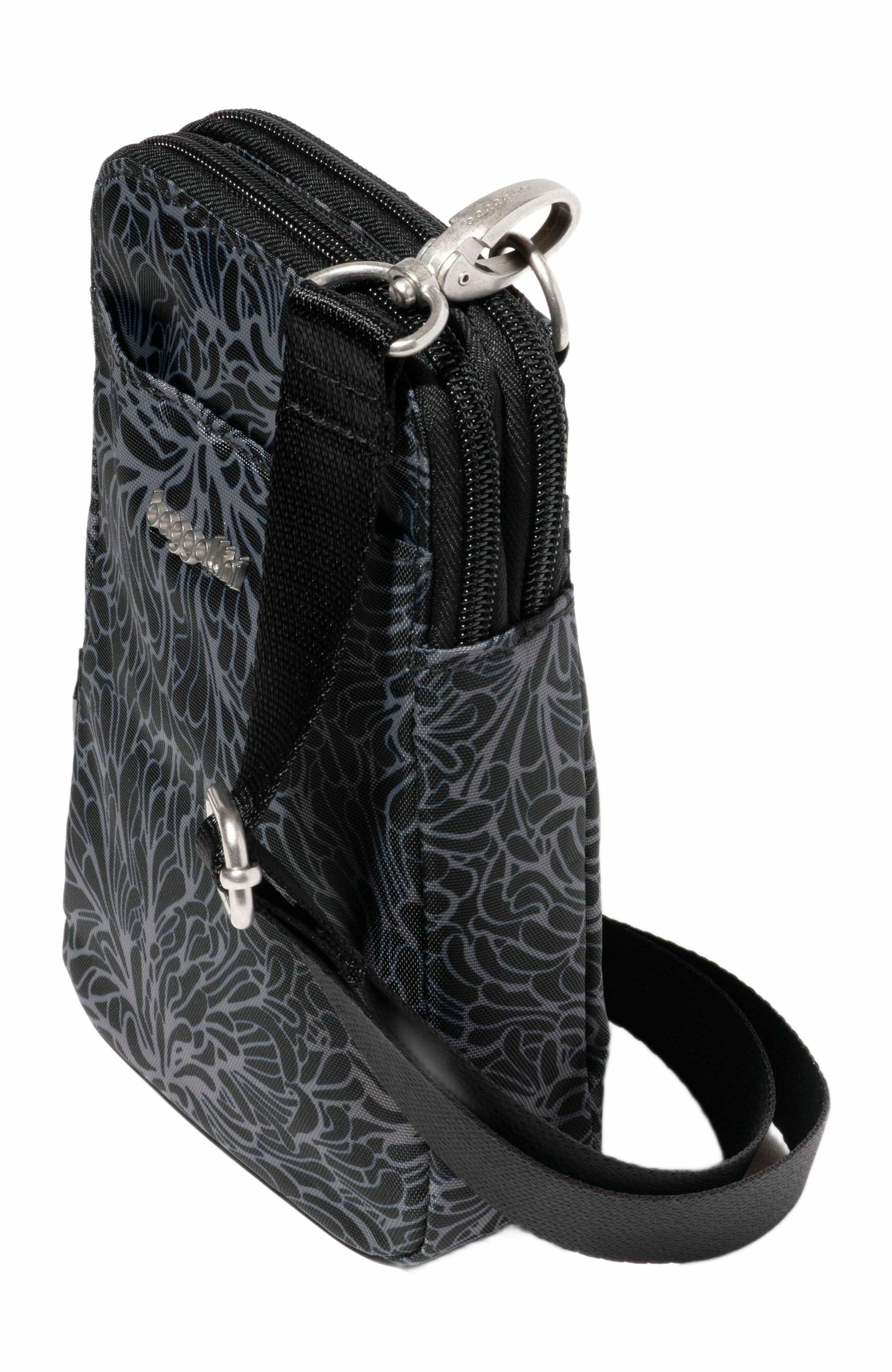 Modern Take Two RFID Crossbody Bag, Alternate, color, Midnight Blossom