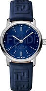 Fendi Forever Fendi Swiss Quartz Leather Strap Watch, 29mm