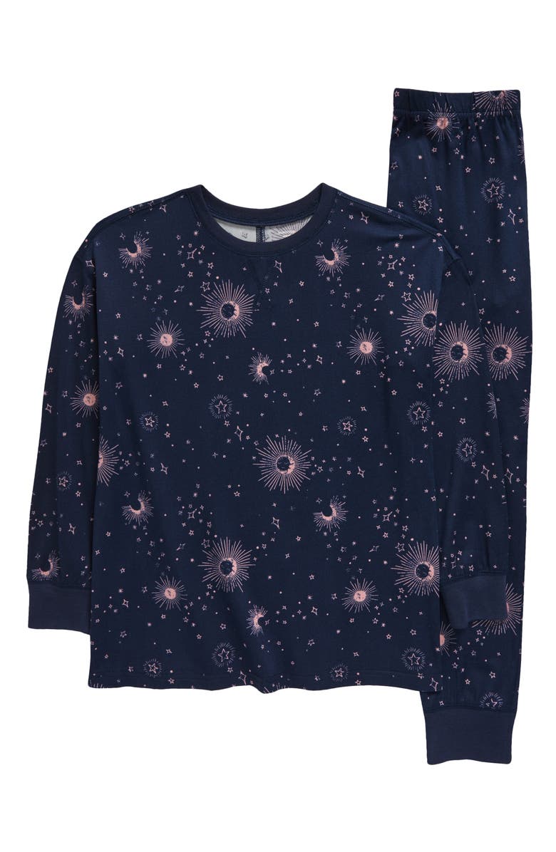 Nordstrom Kids' Cozy Long Sleeve T-Shirt & Leggings Set, Main, color, 