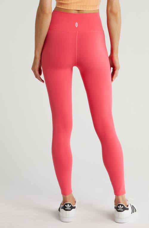 Shop Free People Fp Movement Never Better High Waist Leggings In Electric Sunset