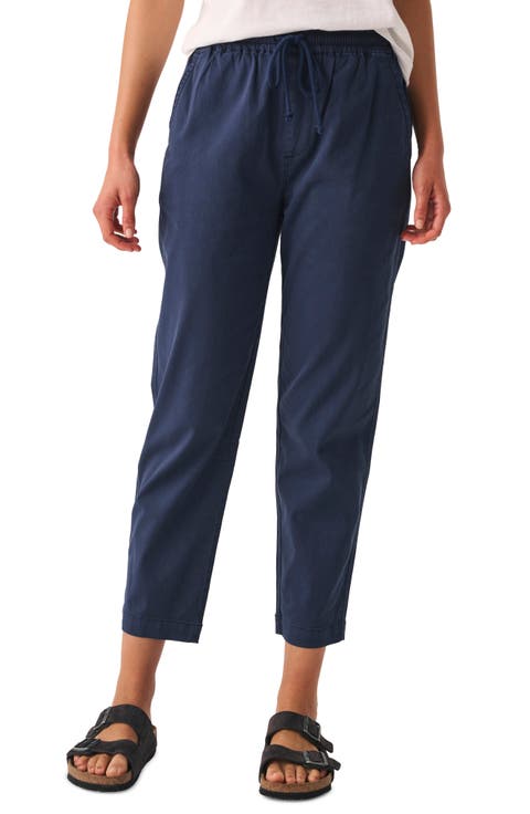 Essential Organic Cotton Blend Drawstring Pants