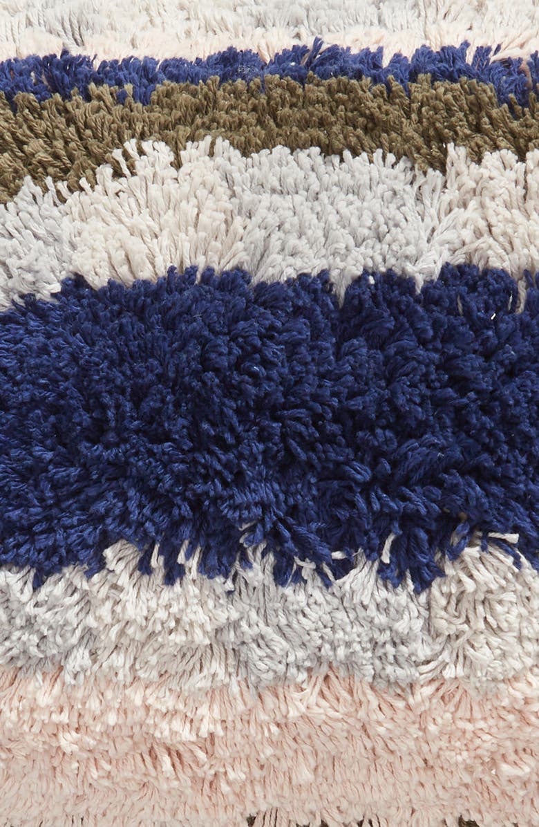 BP. Stripe Shag Accent Pillow, Alternate, color,