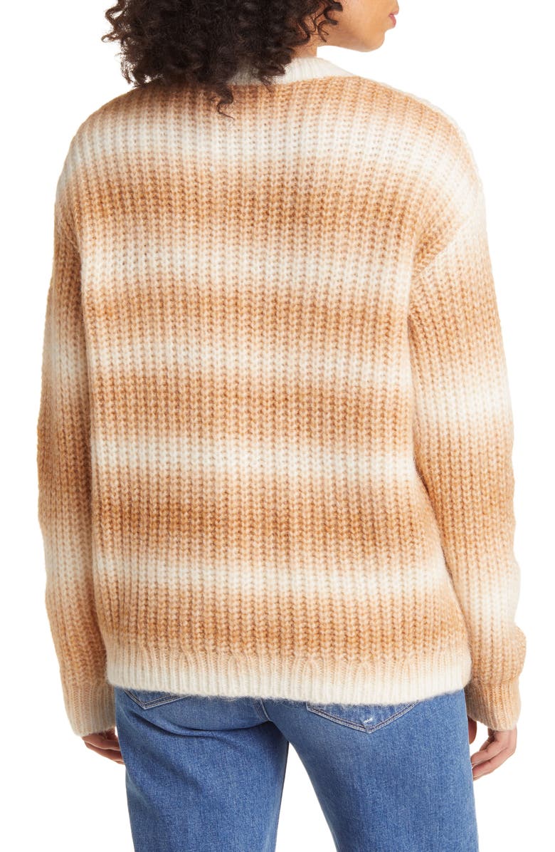 Caslon<sup>®</sup> Space Dye Stripe Sweater, Alternate, color,